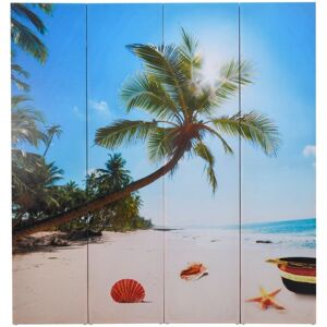 BONNEVIE Folding Room Divider 160x170 cm Beach CFW924624 BONNEVIE Folding Room Divider 160x170 cm Beach CFW924624