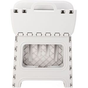 Groofoo - Folding Step Stool pp Thickened Portable Small Kids Step Stool with Handle for Outdoor Camping Fishing Picnic Grey s Groofoo - Folding Step Stool pp Thickened Portable Small Kids Step Stool with Handle for Outdoor Camping Fishing Picnic Grey s