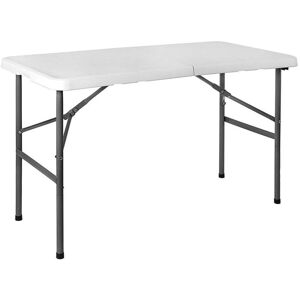 HOME DISCOUNT Folding Table Heavy Duty Extra Strength Camping Buffet Wedding Garden Indoor Outdoor Trestle, 4ft HOME DISCOUNT Folding Table Heavy Duty Extra Strength Camping Buffet Wedding Garden Indoor Outdoor Trestle, 4ft