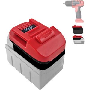 SJQKA For 18V snap-on adapter, suitable for DeWalt 20V and 60V lithium batteries and Milwaukee M18 to CTB8185 CTB7185 CTB8187 batteries, suitable for 18V SJQKA For 18V snap-on adapter, suitable for DeWalt 20V and 60V lithium batteries and Milwaukee M18 to CTB8185 CTB7185 CTB8187 batteries, suitable for 18V