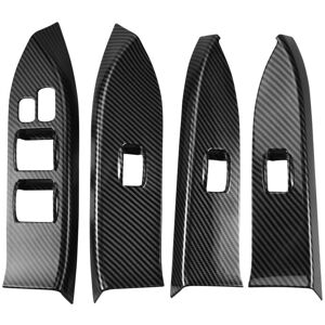 Tlily - for 2007-2019 Car Inner Window Lift Switch Button Panel Cover Trim Frame Decorative Accessories Tlily - for 2007-2019 Car Inner Window Lift Switch Button Panel Cover Trim Frame Decorative Accessories