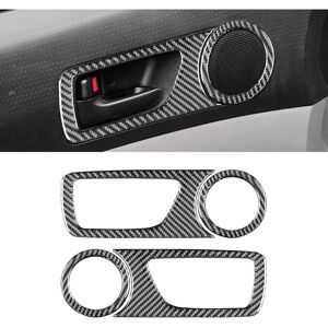 TLILY For 2011-2015 Soft Carbon Fiber Car Front Door Handle Speaker Cover Trim Interior Accessories TLILY For 2011-2015 Soft Carbon Fiber Car Front Door Handle Speaker Cover Trim Interior Accessories