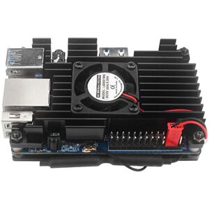 Tlily - For 3 Aluminum Alloy Protective Case with 30X30 Cooling Fan+Thermal Pad Active Passive Metal Tlily - For 3 Aluminum Alloy Protective Case with 30X30 Cooling Fan+Thermal Pad Active Passive Metal