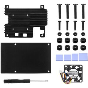 Tlily - For 5 Aluminum Alloy Case Kit with pwm Cooling Fan Protective for Tlily - For 5 Aluminum Alloy Case Kit with pwm Cooling Fan Protective for