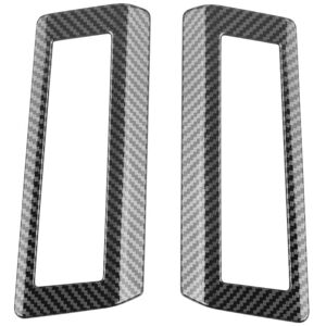 Tlily - For alphard vellfire 40 Series 2023+ Carbon Fiber Car Middle Row Air Outlet Trim Frame Interior Accessories Tlily - For alphard vellfire 40 Series 2023+ Carbon Fiber Car Middle Row Air Outlet Trim Frame Interior Accessories