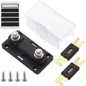 TLILY For Anl Large Fork Bolt Fuse Box Car One in and One Out High Current High Power 150A Fuse Box TLILY For Anl Large Fork Bolt Fuse Box Car One in and One Out High Current High Power 150A Fuse Box