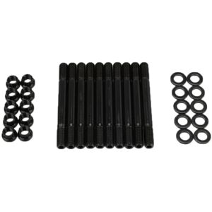 Tlily - For arp 207-4203 Cylinder Head Studs Pro Series Point Head for Mitsubishi EVO8 EVO9 94-19 4G63 7-Bolt 11mm Tlily - For arp 207-4203 Cylinder Head Studs Pro Series Point Head for Mitsubishi EVO8 EVO9 94-19 4G63 7-Bolt 11mm