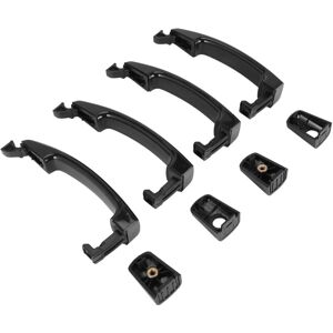 Tlily - For Aveo 2007 2008 2009 2010 2011 4 Pcs/Set Front Rear Left & Right Exterior Outside Door Handle 96468254 25972958 Tlily - For Aveo 2007 2008 2009 2010 2011 4 Pcs/Set Front Rear Left & Right Exterior Outside Door Handle 96468254 25972958