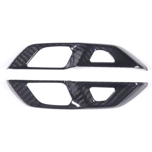 Tlily - For C8 2020-2023 Car Inner Door Lock Switch Button Cover Trim Accessories abs Carbon Fiber Tlily - For C8 2020-2023 Car Inner Door Lock Switch Button Cover Trim Accessories abs Carbon Fiber