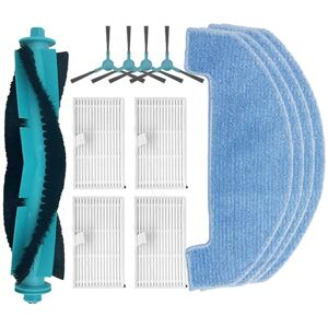TLILY For D10 Robot Vacuum Replacement Main Side Brush HEPA Filter Mop Pads Spare Parts Accessories TLILY For D10 Robot Vacuum Replacement Main Side Brush HEPA Filter Mop Pads Spare Parts Accessories