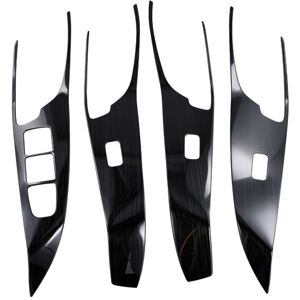 Tlily - For H6 3rd Gen 2021-2023 Car Window Lift Switch Button Panel Cover Trim Interior Accessories Black Tlily - For H6 3rd Gen 2021-2023 Car Window Lift Switch Button Panel Cover Trim Interior Accessories Black