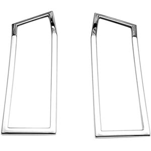 Tlily - For Mitsubishi Delica D5 2020 2021 Car Chrome Rear Reflector Fog Light Lamp Cover Trim Bezel Frame Car Styling Tlily - For Mitsubishi Delica D5 2020 2021 Car Chrome Rear Reflector Fog Light Lamp Cover Trim Bezel Frame Car Styling