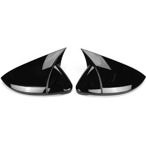 Tlily - For MK7 MK7.5 gtd r Rear View Mirror Cover Bullhorn Conversion Universal Bright Black Tlily - For MK7 MK7.5 gtd r Rear View Mirror Cover Bullhorn Conversion Universal Bright Black
