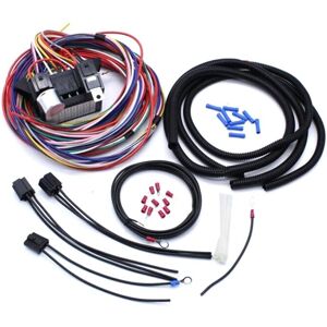 Tlily - For Muscle Car Hot Rot Wiring Street Rod Rat Rod for Ford Chevy 12 Circuit Universal Wiring Harness Kit Tlily - For Muscle Car Hot Rot Wiring Street Rod Rat Rod for Ford Chevy 12 Circuit Universal Wiring Harness Kit