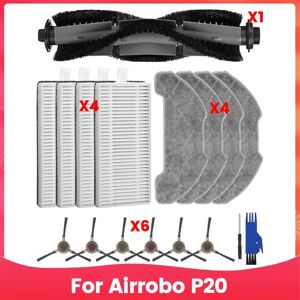 TLILY For P20 Robot Vacuum Cleaner Main Side Brushes HEPA Filters TLILY For P20 Robot Vacuum Cleaner Main Side Brushes HEPA Filters