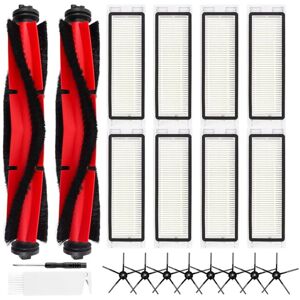 Tlily - For Roborock Q5 / Q5+ Plus Robot Vacuum Cleaner Main Side Brushes hepa Filters Replacement Accessories Kit Tlily - For Roborock Q5 / Q5+ Plus Robot Vacuum Cleaner Main Side Brushes hepa Filters Replacement Accessories Kit