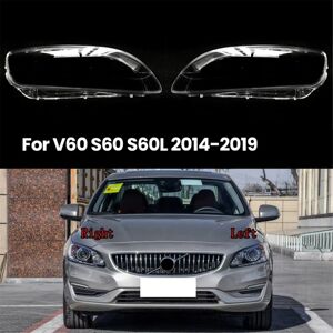 TLILY For S60 S60L 2014-2019 Transparent Lampshade Headlight Mask Cover Headlamp Shell Lens Right TLILY For S60 S60L 2014-2019 Transparent Lampshade Headlight Mask Cover Headlamp Shell Lens Right