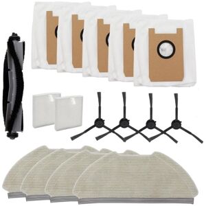 Tlily - For T20 Robot Vacuum Cleaner Main Side Brushes Hepa Filters Tlily - For T20 Robot Vacuum Cleaner Main Side Brushes Hepa Filters