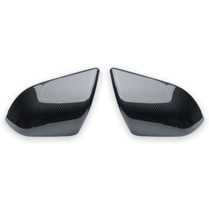 Tlily - For Tesla Model y Model 3 Highland Side Door Mirror Caps Side Mirror Caps Reverse Mirror Caps,Glossy Carbon Fiber Tlily - For Tesla Model y Model 3 Highland Side Door Mirror Caps Side Mirror Caps Reverse Mirror Caps,Glossy Carbon Fiber