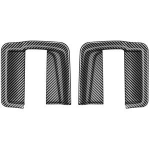 Tlily - For Toyota Alphard 40 Series 2023+ Car Inner Middle Door Handle Bowl Cover Trim Frame Sticker Carbon Fiber Tlily - For Toyota Alphard 40 Series 2023+ Car Inner Middle Door Handle Bowl Cover Trim Frame Sticker Carbon Fiber