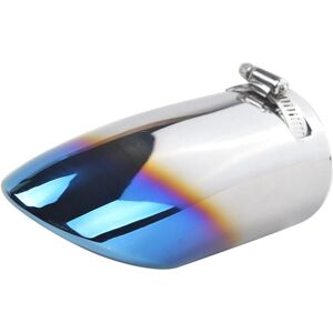 Tlily - For Toyota Corolla Fox Exhaust Tip 1PC Car Exhaust Muffler Tip Satinless Steel Pipe Muffler Echappement Voiture,blue Tlily - For Toyota Corolla Fox Exhaust Tip 1PC Car Exhaust Muffler Tip Satinless Steel Pipe Muffler Echappement Voiture,blue