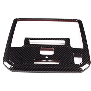 Tlily - For Toyota Tundra 2022 2023 Carbon Fiber abs Car Front Interior Head Reading Light Lamp Frame Cover Trim Car Styling Tlily - For Toyota Tundra 2022 2023 Carbon Fiber abs Car Front Interior Head Reading Light Lamp Frame Cover Trim Car Styling