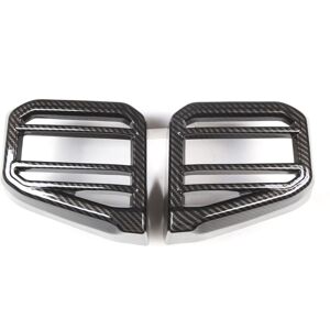 Tlily - For Toyota Tundra/Sequoia 2022 2023 Carbon Fiber abs Car Interior Dashboard Air Vent Outlet Cover Car Styling OC12557 Tlily - For Toyota Tundra/Sequoia 2022 2023 Carbon Fiber abs Car Interior Dashboard Air Vent Outlet Cover Car Styling OC12557