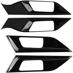 Tlily - For Toyota yaris Cross 2023 Southeast Asia Version lhd Car Inner Door Handle Bowl Panel Cover Trim Sticker Gloss Black Tlily - For Toyota yaris Cross 2023 Southeast Asia Version lhd Car Inner Door Handle Bowl Panel Cover Trim Sticker Gloss Black