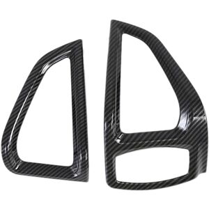 Tlily - for Transit 2017+ Car Carbon Fiber Dashboard ac Air Conditioner Outlet Vent Cover Trim Tourneo Custom 2016+ Tlily - for Transit 2017+ Car Carbon Fiber Dashboard ac Air Conditioner Outlet Vent Cover Trim Tourneo Custom 2016+