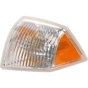 Gotrays - Front Bumper Side Marker Light Housings, abs Turn Signal Lamp Cover Replacement for Jeep Compass 2007-2010(Left) Gotrays - Front Bumper Side Marker Light Housings, abs Turn Signal Lamp Cover Replacement for Jeep Compass 2007-2010(Left)
