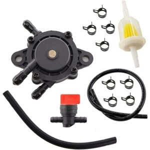 Fuel Pump Kit + Fuel Valves + Filter + Hose + Clips for Honda GC135 GC160 GC190 GCV520 GCV530 GX610 Series Outlander 330 400 16700-Z0J-003 MUMU Fuel Pump Kit + Fuel Valves + Filter + Hose + Clips for Honda GC135 GC160 GC190 GCV520 GCV530 GX610 Series Outlander 330 400 16700-Z0J-003 MUMU