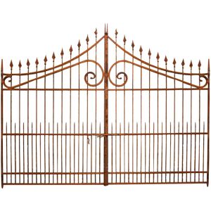 BISCOTTINI Solid iron gate L348xPR10xH270 cm. Made in Italy BISCOTTINI Solid iron gate L348xPR10xH270 cm. Made in Italy