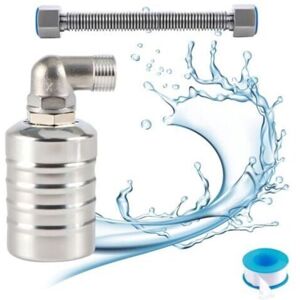 MUMU Fully automatic float valve made of 304 stainless steel, automatic water level controller for water tank, mini ball float valve made of stainless MUMU Fully automatic float valve made of 304 stainless steel, automatic water level controller for water tank, mini ball float valve made of stainless