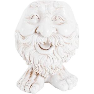 Tlily - Funny Face Resin Sculpture in Flower Pot with Expression Garden Supplies d Tlily - Funny Face Resin Sculpture in Flower Pot with Expression Garden Supplies d