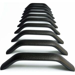 CYSLMUK Furniture Handles 10pcs Modern Drawer Handles for Furniture Cabinets Black - 128mm CYSLMUK Furniture Handles 10pcs Modern Drawer Handles for Furniture Cabinets Black - 128mm