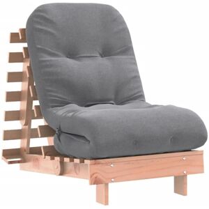 vidaXL Futon Sofa Bed with Mattress - Solid Wood - 60x206x11 cm vidaXL Futon Sofa Bed with Mattress - Solid Wood - 60x206x11 cm