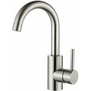Dewdat - G1002A Irsmart - Bathroom Mixer Tap , 360° Rotating Basin Faucet, Single Lever Basin Mixer Tap, Hot and Cold Adjustable, Gray, Amazon Dewdat - G1002A Irsmart - Bathroom Mixer Tap , 360° Rotating Basin Faucet, Single Lever Basin Mixer Tap, Hot and Cold Adjustable, Gray, Amazon