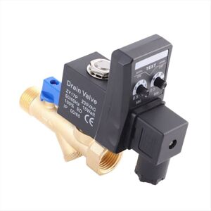 TLILY G1/2 DN15 Automatic Electronic Timed Drain Valve for Air Compressor Condensate Management AC220V TLILY G1/2 DN15 Automatic Electronic Timed Drain Valve for Air Compressor Condensate Management AC220V