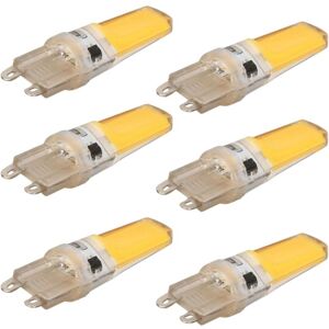 WOIYIC G9 LED Bulb, Professional Dimmable COB G9 Replacement, 360° Emitting Bulb for Wall Lamps and Table Lamps 6 Pack (3000K Warm Light) WOIYIC G9 LED Bulb, Professional Dimmable COB G9 Replacement, 360° Emitting Bulb for Wall Lamps and Table Lamps 6 Pack (3000K Warm Light)