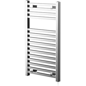 Wholesale Domestic - Galileo Chrome 800mm x 490mm Electric Heated Towel Rail Wholesale Domestic - Galileo Chrome 800mm x 490mm Electric Heated Towel Rail