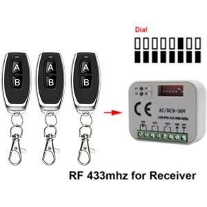 Tonchean - Garage door remote controller 433 868MHz rx Multi 300-900MHz ac/dc 9-30V Remote controller Tonchean - Garage door remote controller 433 868MHz rx Multi 300-900MHz ac/dc 9-30V Remote controller