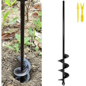 WOIYIC Garden auger for hand drill - Soil cultivator drill bit, for garden plants, flowering plants WOIYIC Garden auger for hand drill - Soil cultivator drill bit, for garden plants, flowering plants