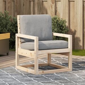 Vidaxl - Garden Chair 57.5x63x76 cm Solid Wood Pine Vidaxl - Garden Chair 57.5x63x76 cm Solid Wood Pine