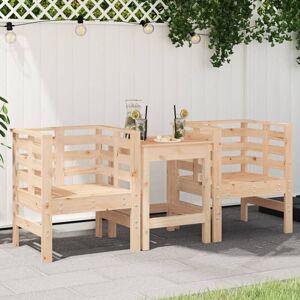 Vidaxl - Garden Chairs 2 pcs 61.5x53x71 cm Solid Wood Pine Vidaxl - Garden Chairs 2 pcs 61.5x53x71 cm Solid Wood Pine