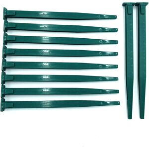 Gardenskill - Garden Ground Pegs - Multipurpose Securing Pins for Cages, Netting, Chicken Wire, Fencing & More (22cm, Pack 100) Gardenskill - Garden Ground Pegs - Multipurpose Securing Pins for Cages, Netting, Chicken Wire, Fencing & More (22cm, Pack 100)