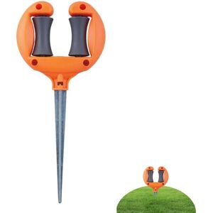 BEIJIYI Garden Hose Guide, Metal Stake Multifunctional Decorative Stake for Securing Flowerbeds, Gardening BEIJIYI Garden Hose Guide, Metal Stake Multifunctional Decorative Stake for Securing Flowerbeds, Gardening