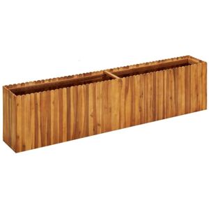 Garden Raised Bed 200x30x50 cm Solid Acacia Wood vidaXL Garden Raised Bed 200x30x50 cm Solid Acacia Wood vidaXL