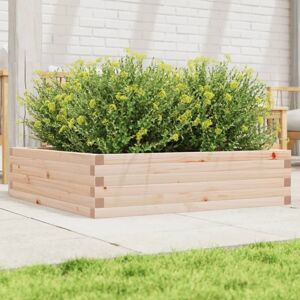 vidaXL Pine Garden Planter 90x90x23 cm - Garden Planter vidaXL Pine Garden Planter 90x90x23 cm - Garden Planter