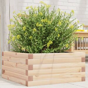 vidaXL Garden Planter 50x50x23 cm Solid Wood Pine - Garden Planter vidaXL Garden Planter 50x50x23 cm Solid Wood Pine - Garden Planter