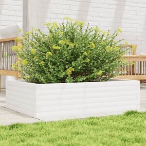 vidaXL White Garden Planter 90x60x23 cm - Garden Planter vidaXL White Garden Planter 90x60x23 cm - Garden Planter